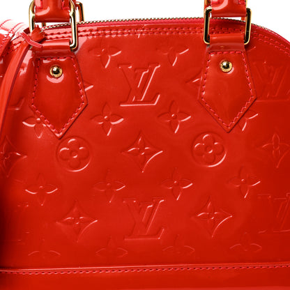 Louis Vuitton Vernis Alma BB Rose Litchi 7 of 9