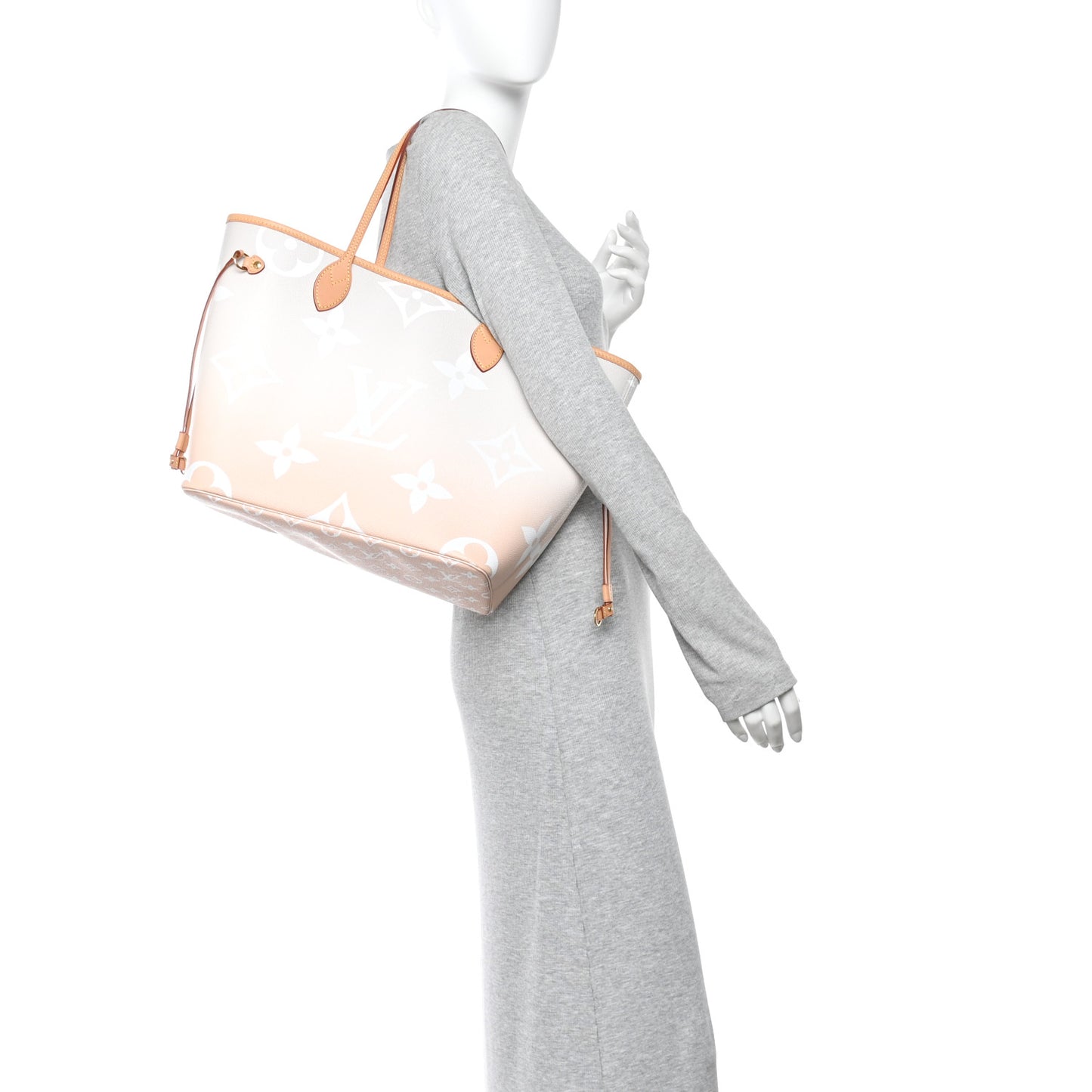 Monogram Giant By The Pool Neverfull MM Brume