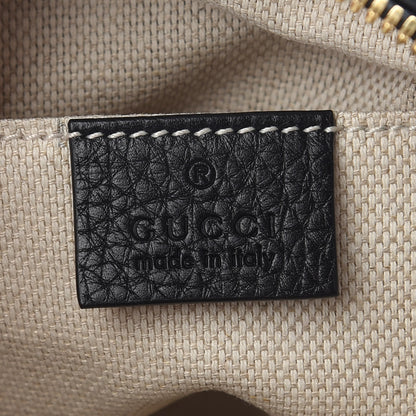 Gucci Pebbled Calfskin Small Soho Disco Bag Black 6 of 9
