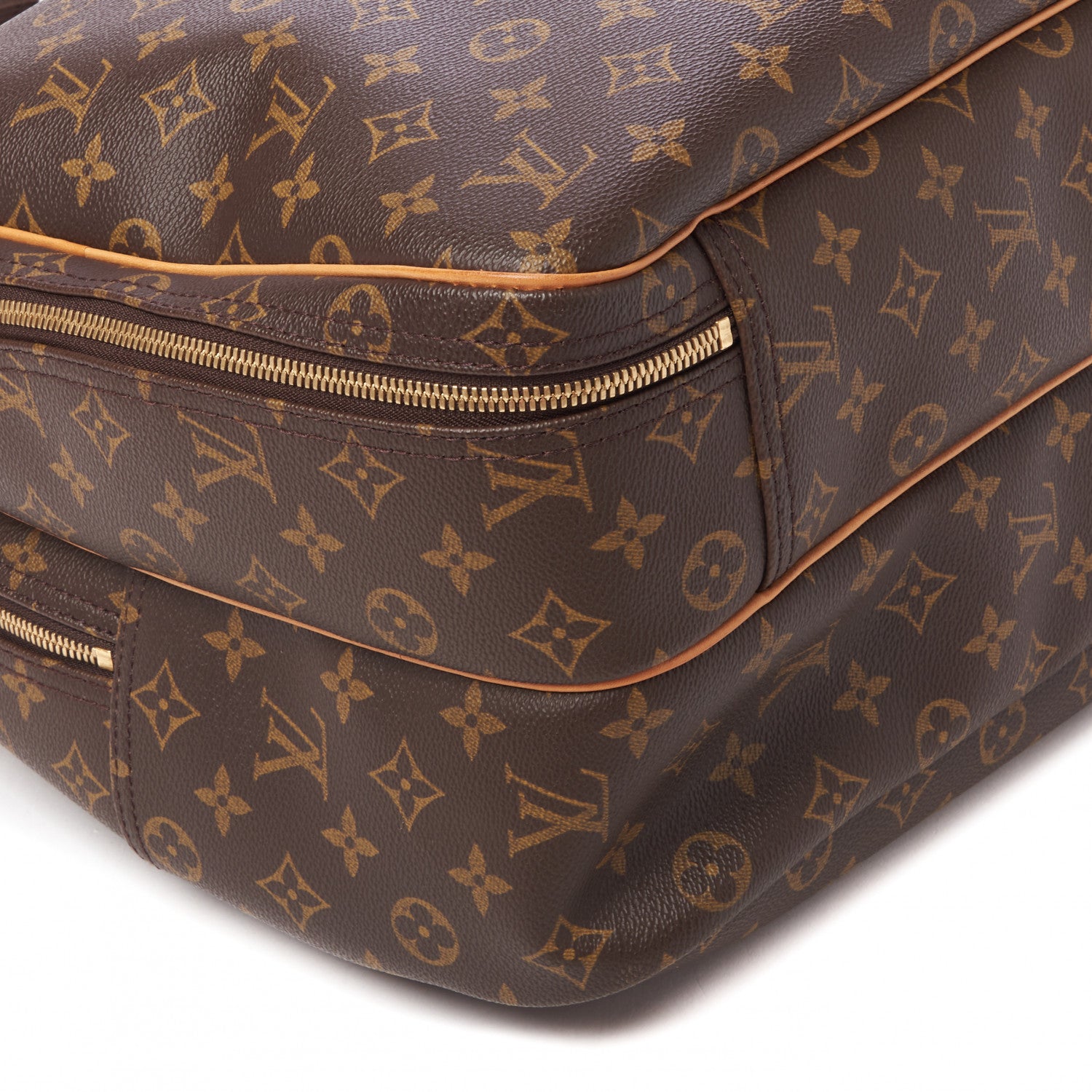 Louis Vuitton Monogram Alize 2 Compartment Luggage Travel Bag