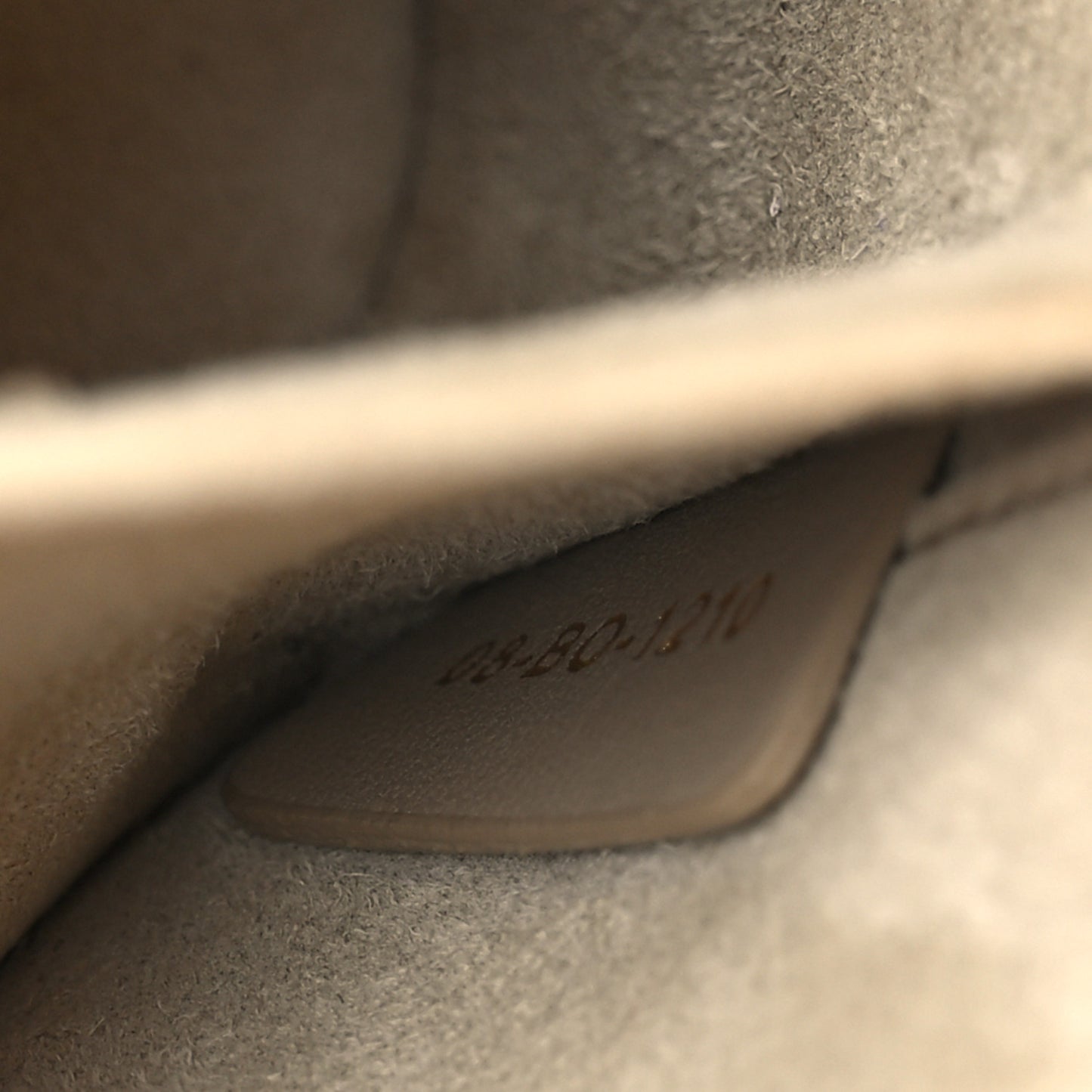 Lambskin Cannage Small Diortravel Vanity Case Light Beige