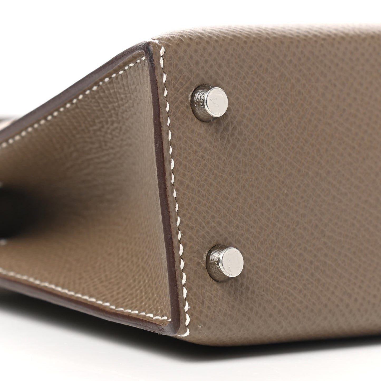 Epsom Mini Kelly Sellier 20 Etoupe