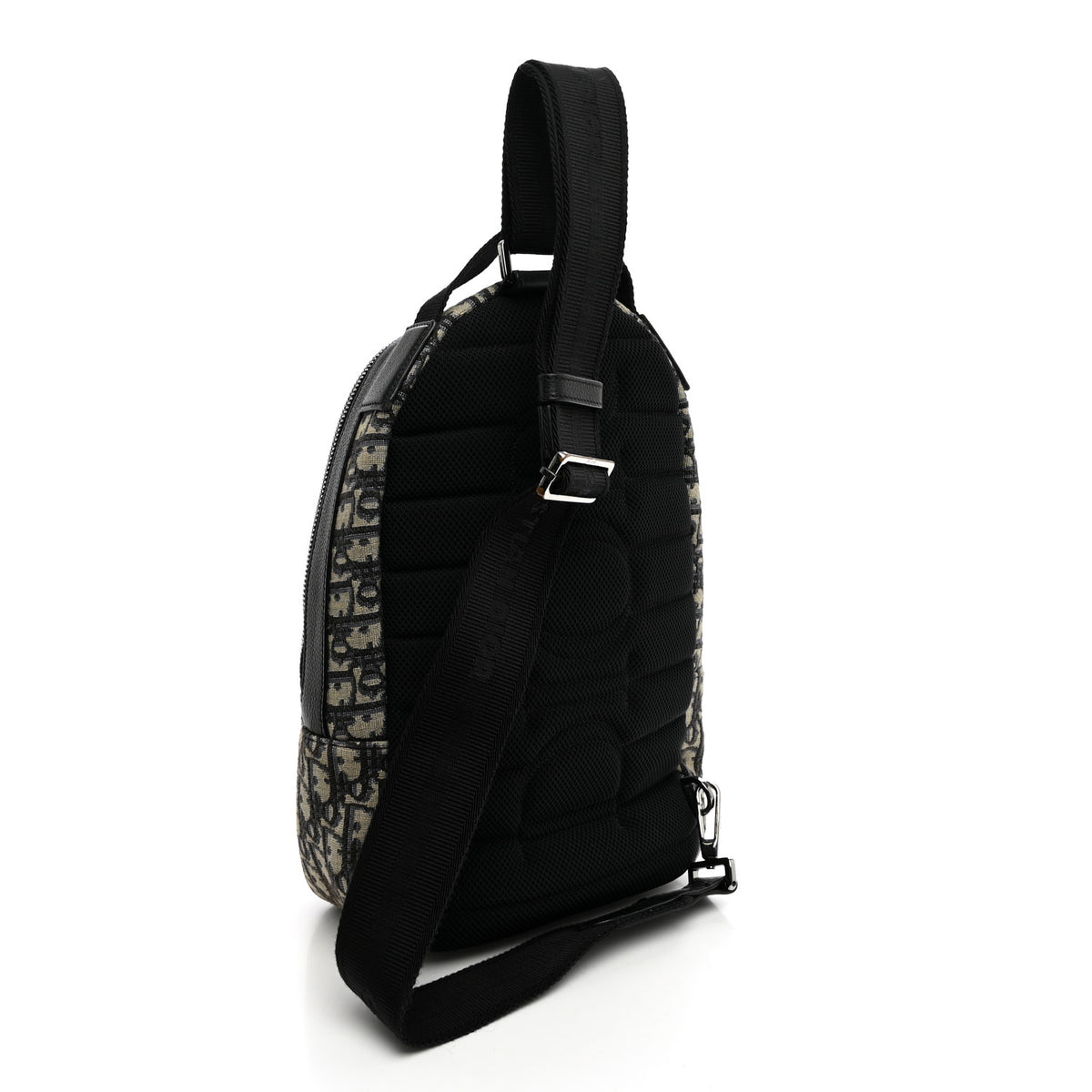 Christian Dior Oblique Mini Rider Backpack Black 3 of 10