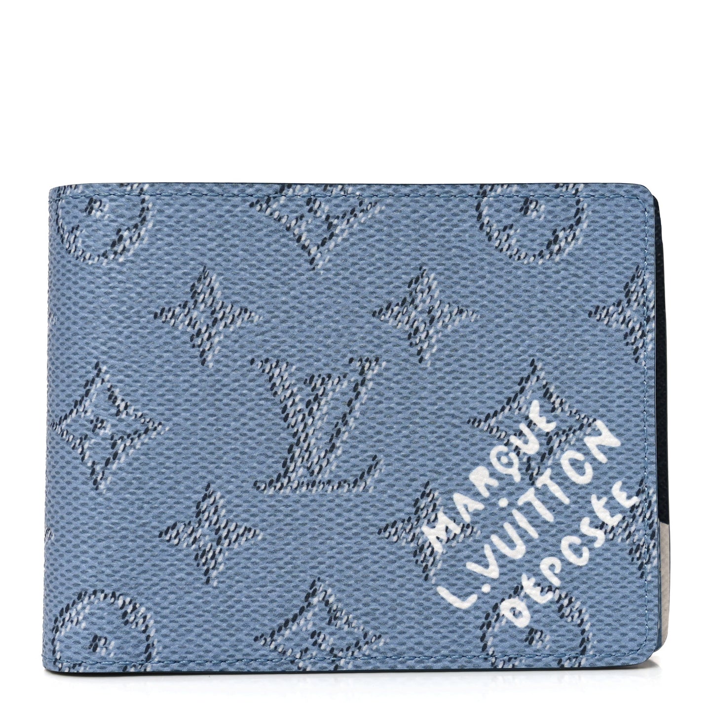 Monogram Heritage Multiple Wallet Blue