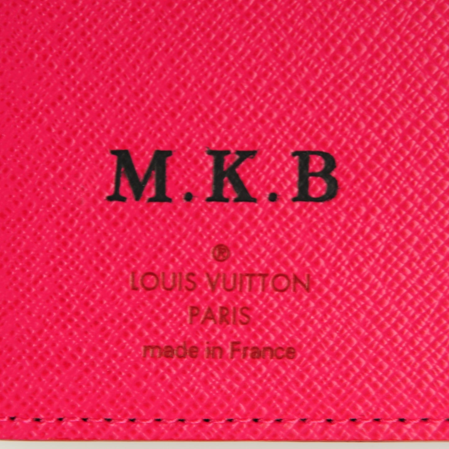 Monogram Multicolor Small Ring Agenda Cover Black Grenade