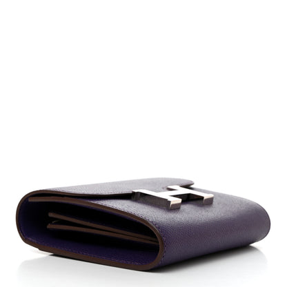 Hermes Epsom Constance Short Wallet Iris 3 of 7