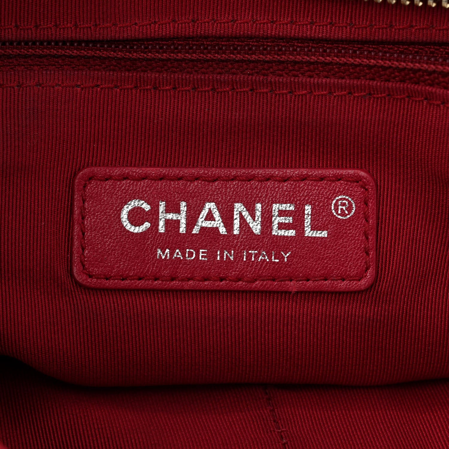 Chanel Metallic Aged Calfskin Quilted Large Gabrielle Hobo Silver 6 of 17