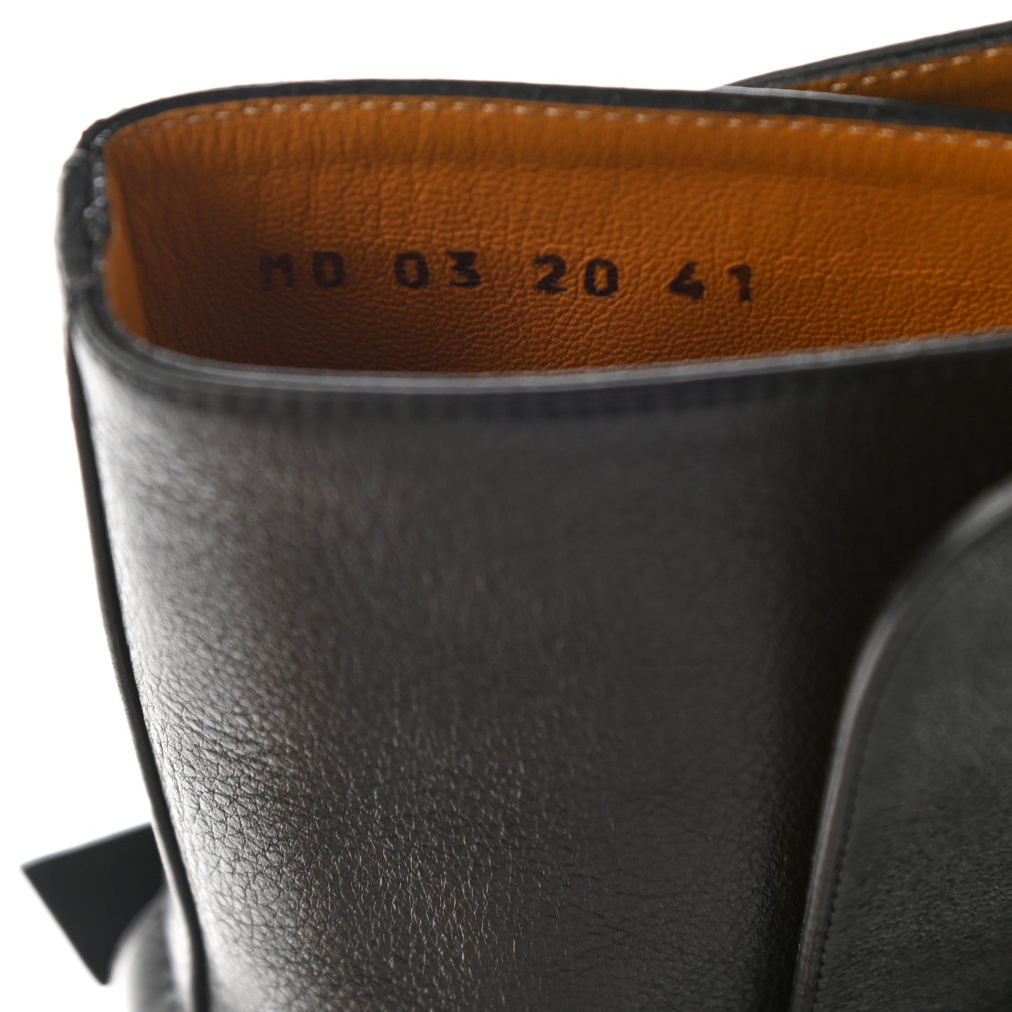 Soft Calfskin Empreinte Ankle Boot 41 Black