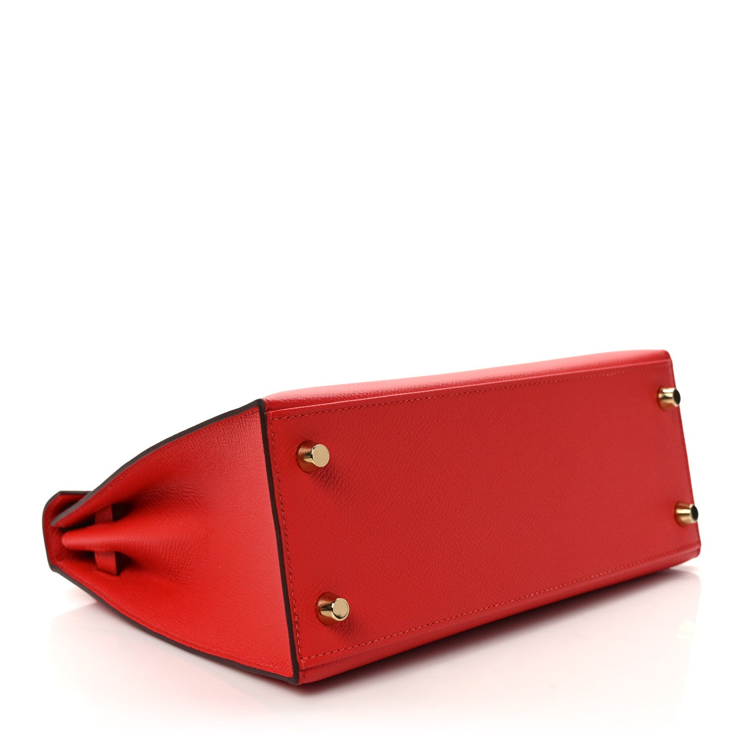 Hermes Epsom Kelly Sellier 25 Rouge Tomate 4 of 10