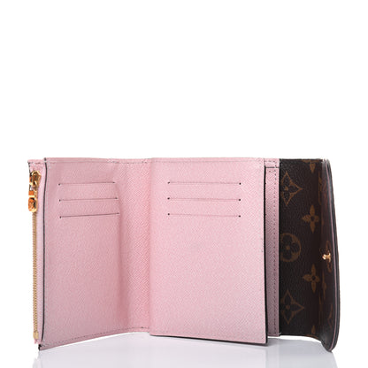 Louis Vuitton Monogram Ariane Compact Wallet Rose Ballerine 5 of 17