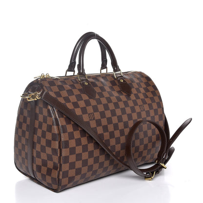 Louis Vuitton Damier Ebene Speedy Bandouliere 35 4 of 9