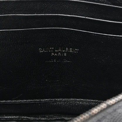 Saint Laurent Grain De Poudre Matelasse Monochrome Monogram Mini Lou Camera Bag Black 6 of 11