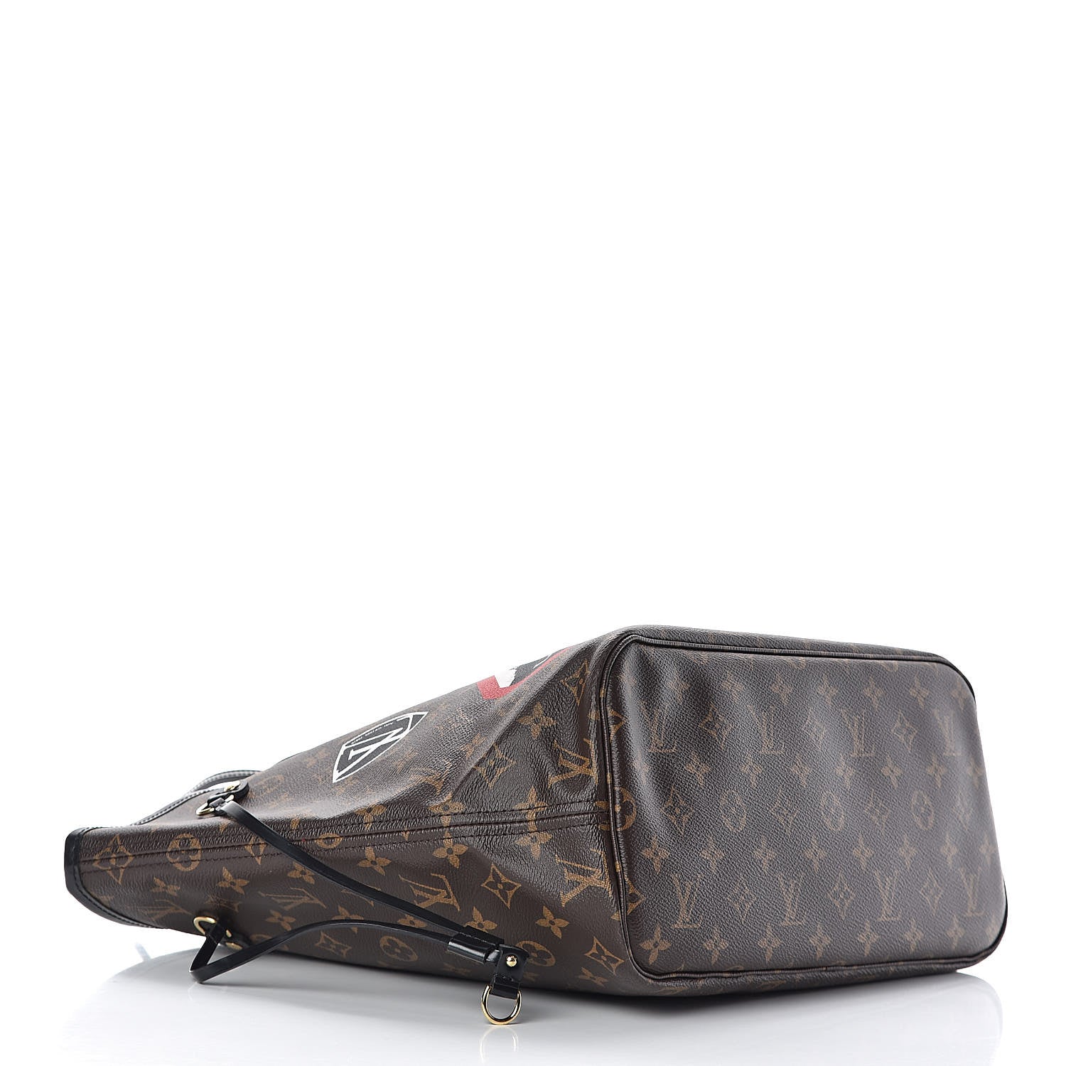 Louis Vuitton Monogram World Tour Neverfull MM 5 of 12
