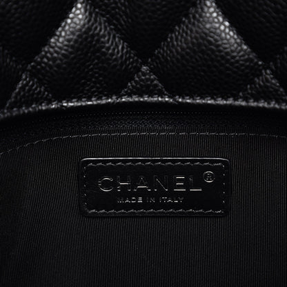 Chanel Caviar Quilted City Shopping Tote Black 6 of 10