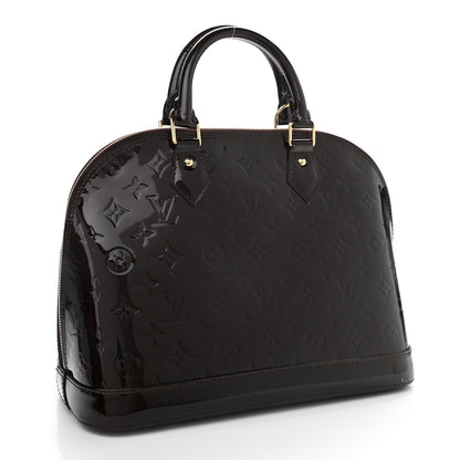 Louis Vuitton Vernis Alma PM Amarante 3 of 9