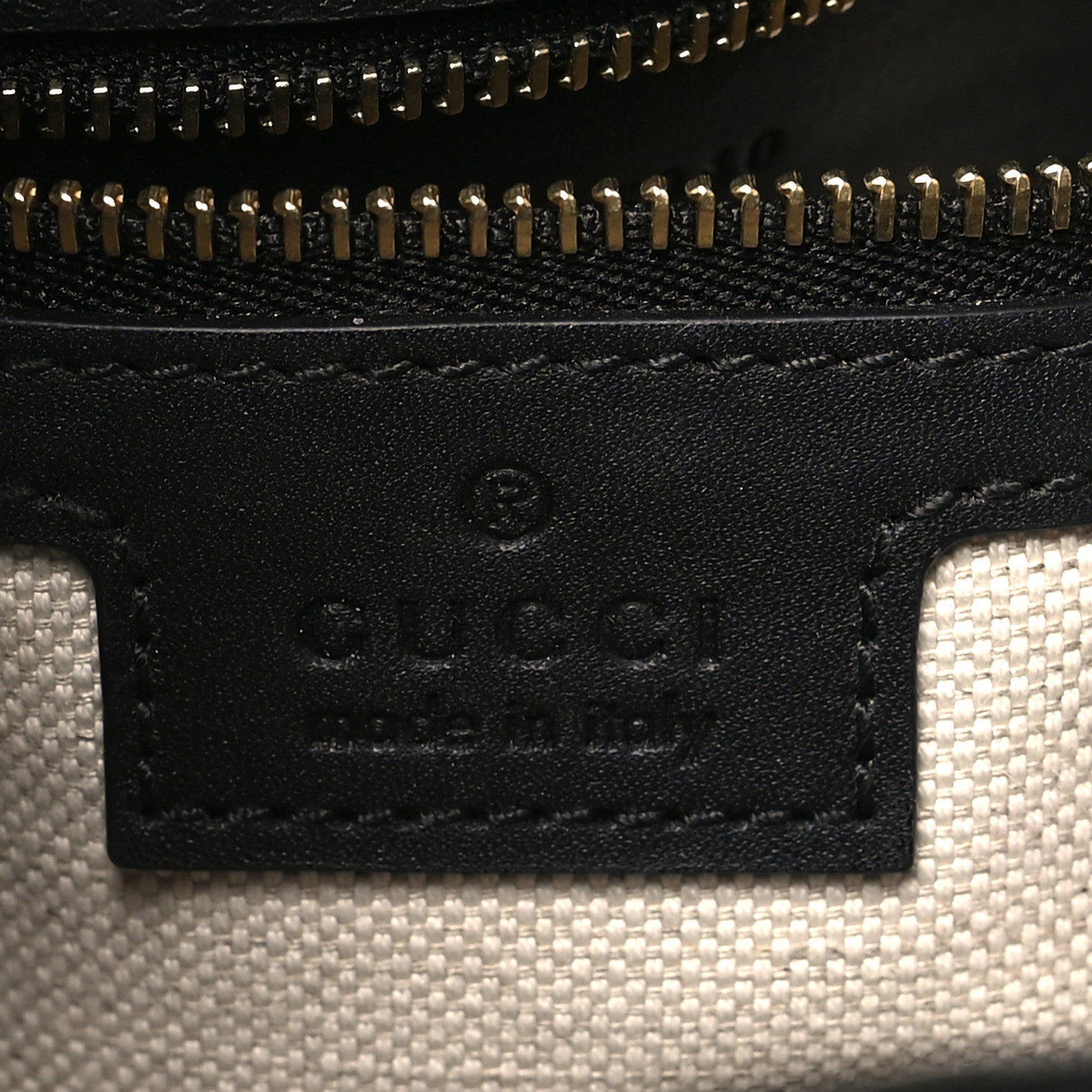 Gucci Arabella Calfskin Horsebit 73 Medium Bucket Bag Black