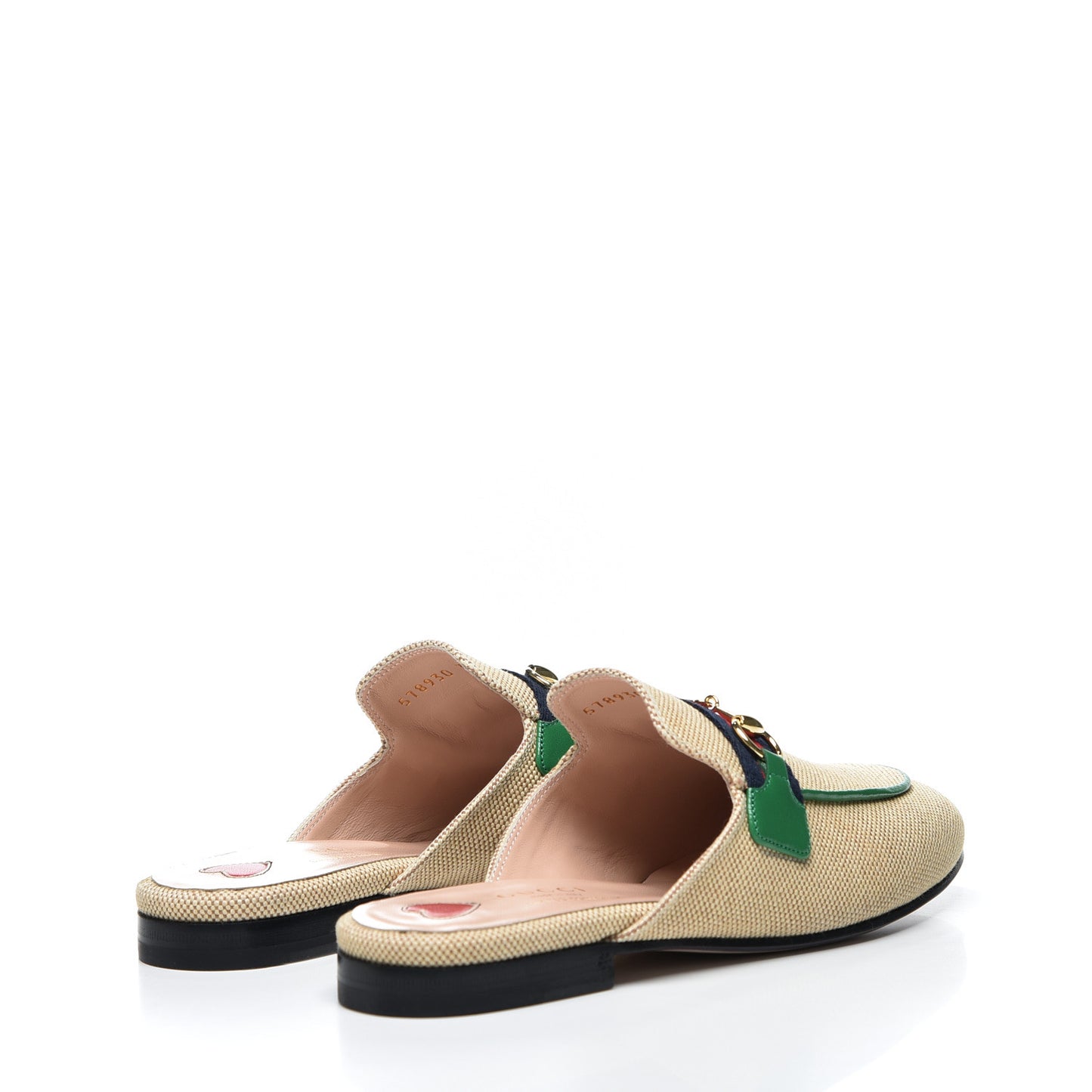 Canvas Vintage Charlotte Web Womens Princetown Slippers 36 Sand New Shamarock