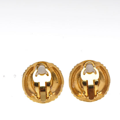 Chanel Pearl Clip On Earrings Gold 3 of 6