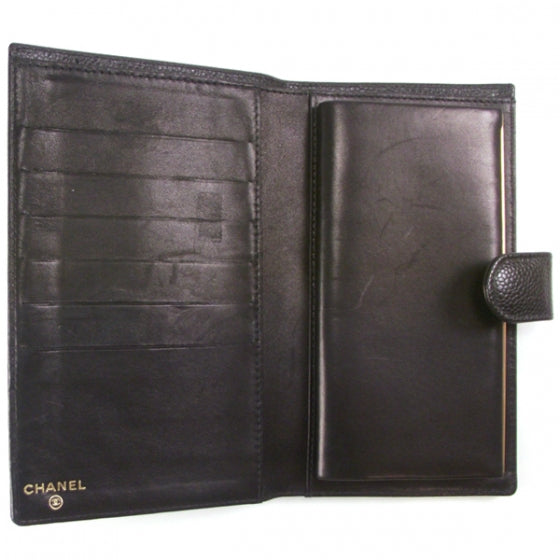 Caviar CC Wallet Clutch Black