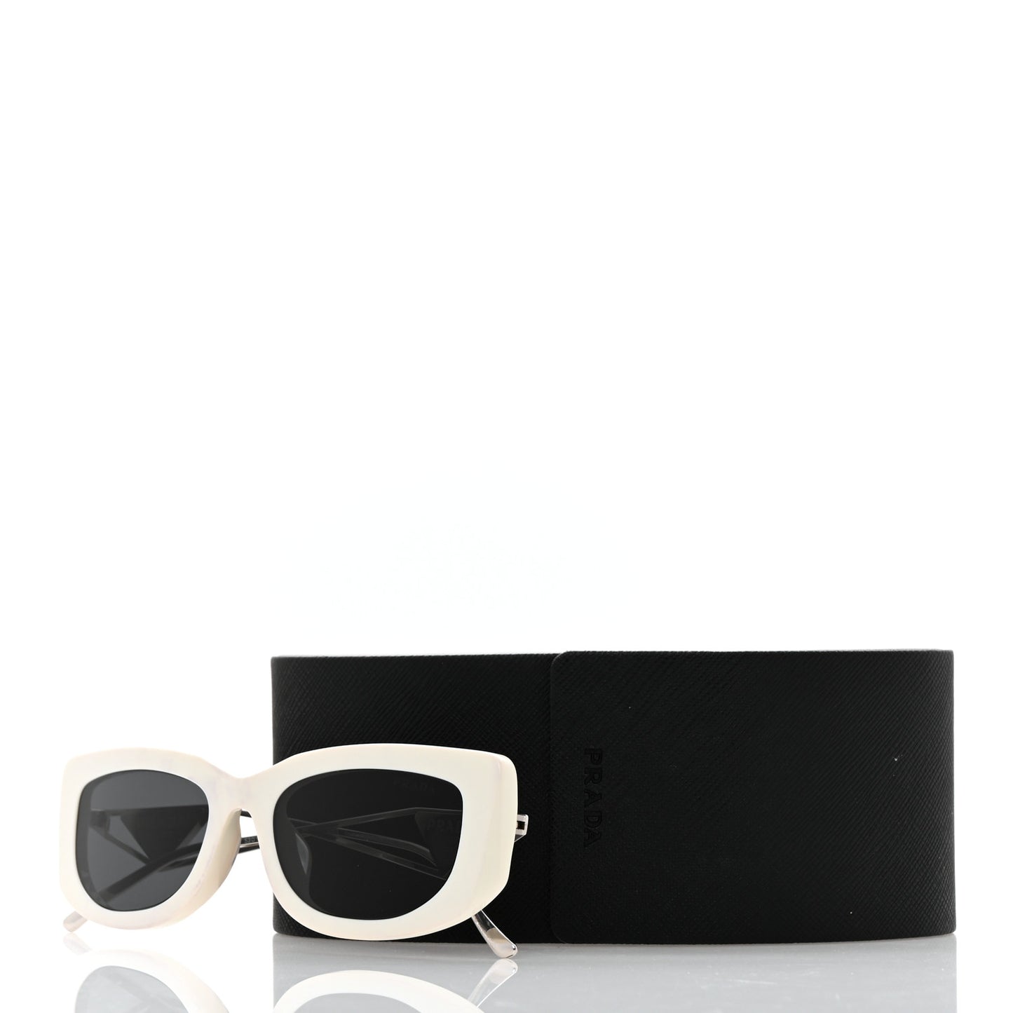 Acetate Sunglasses SPR 14Y White
