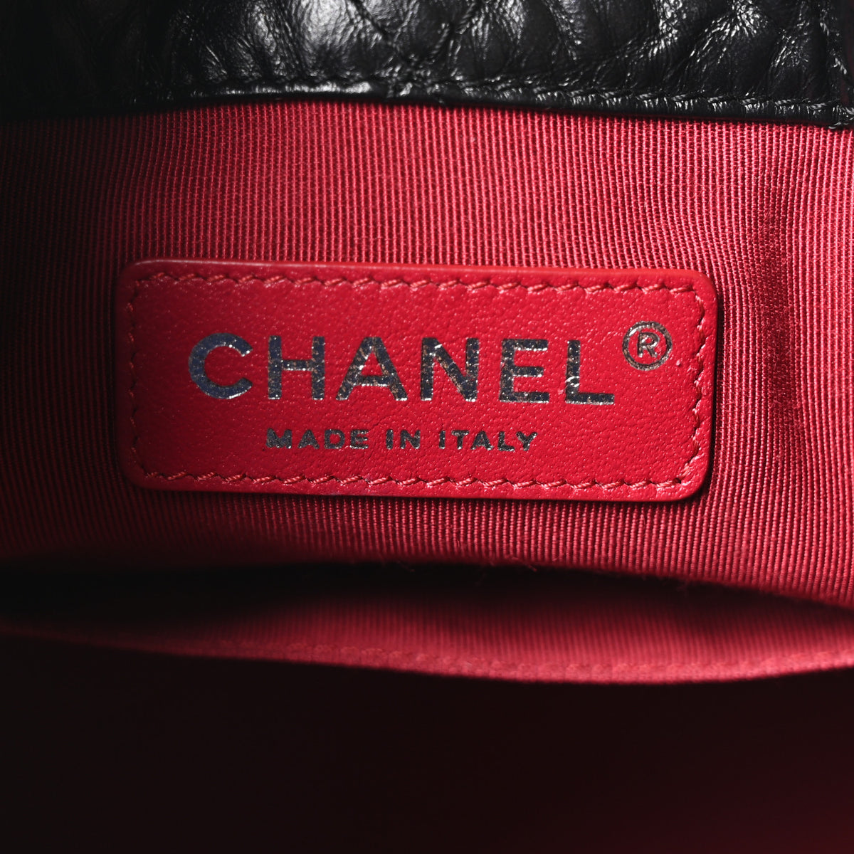 Chanel Aged Calfskin Quilted Small Gabrielle Backpack Black 6 of 10