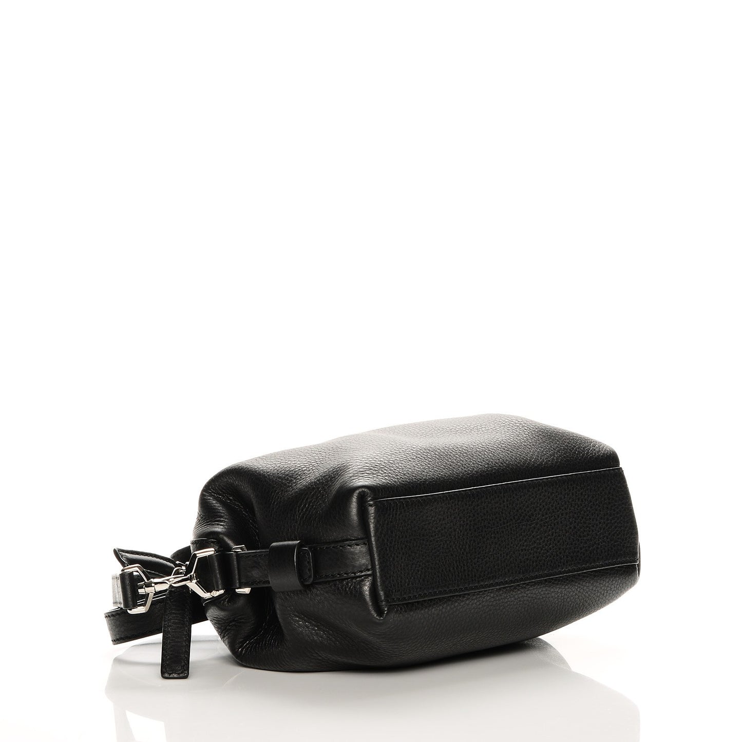 Waxed Calfskin Micro Nightingale Black