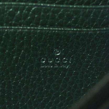 Gucci Calfskin Garden Dionysus Chain Wallet Emerald 7 of 11