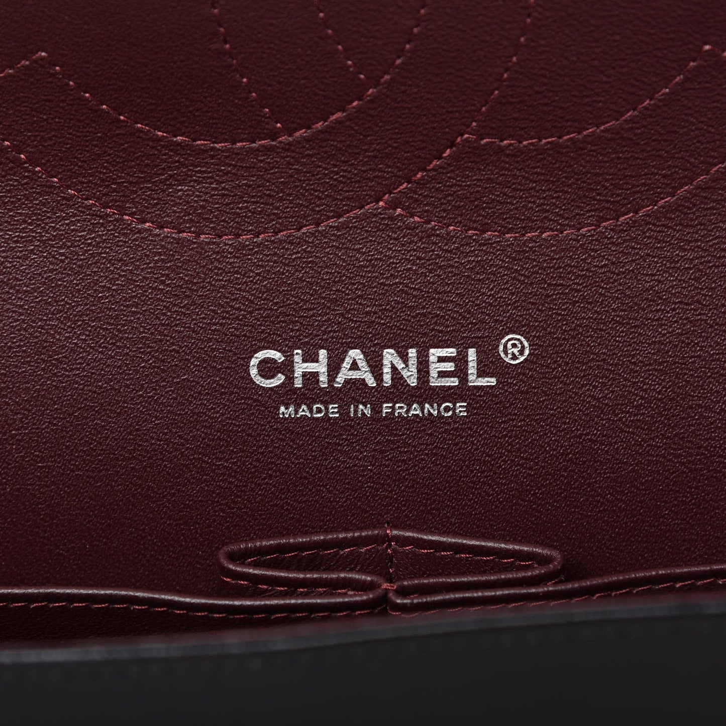 Lambskin Quilted Jumbo Double Flap Black