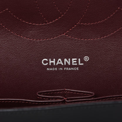 Chanel Lambskin Quilted Jumbo Double Flap Black 9 of 12
