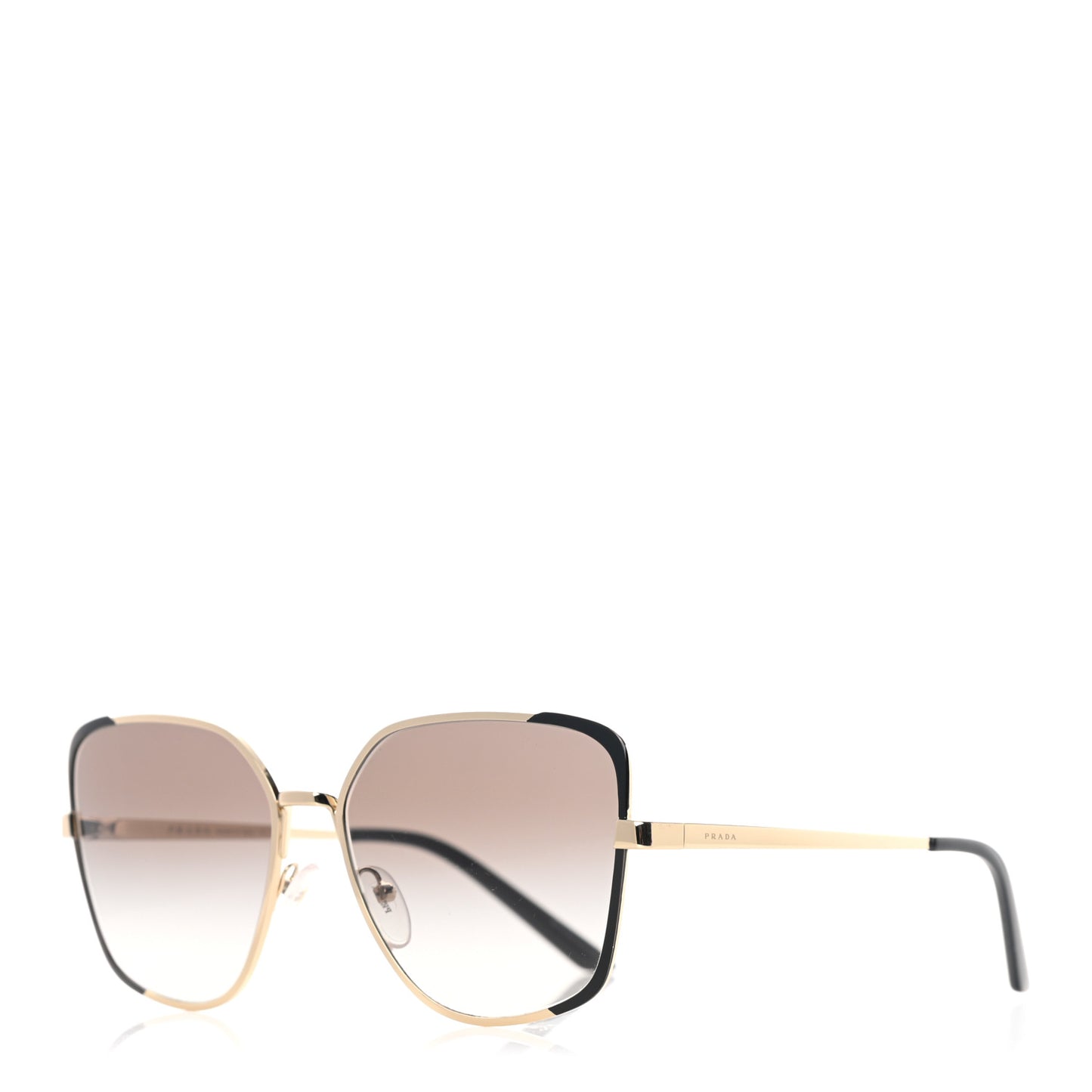 Retro Cat Eye Sunglasses SPR 60X Black