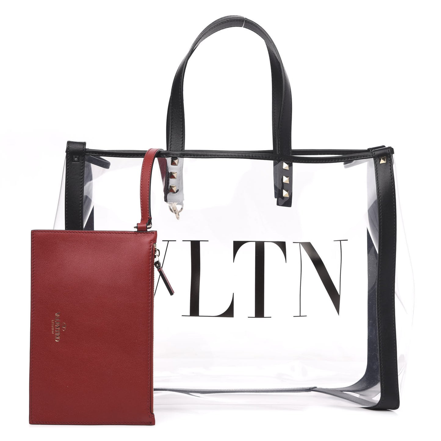 Plexy VLTN Shopping Bag Transparent