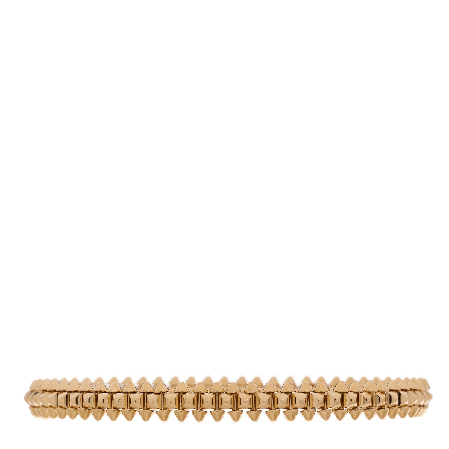 Cartier 18K Yellow Gold Small Clash De Cartier Bracelet 17 1 of 3