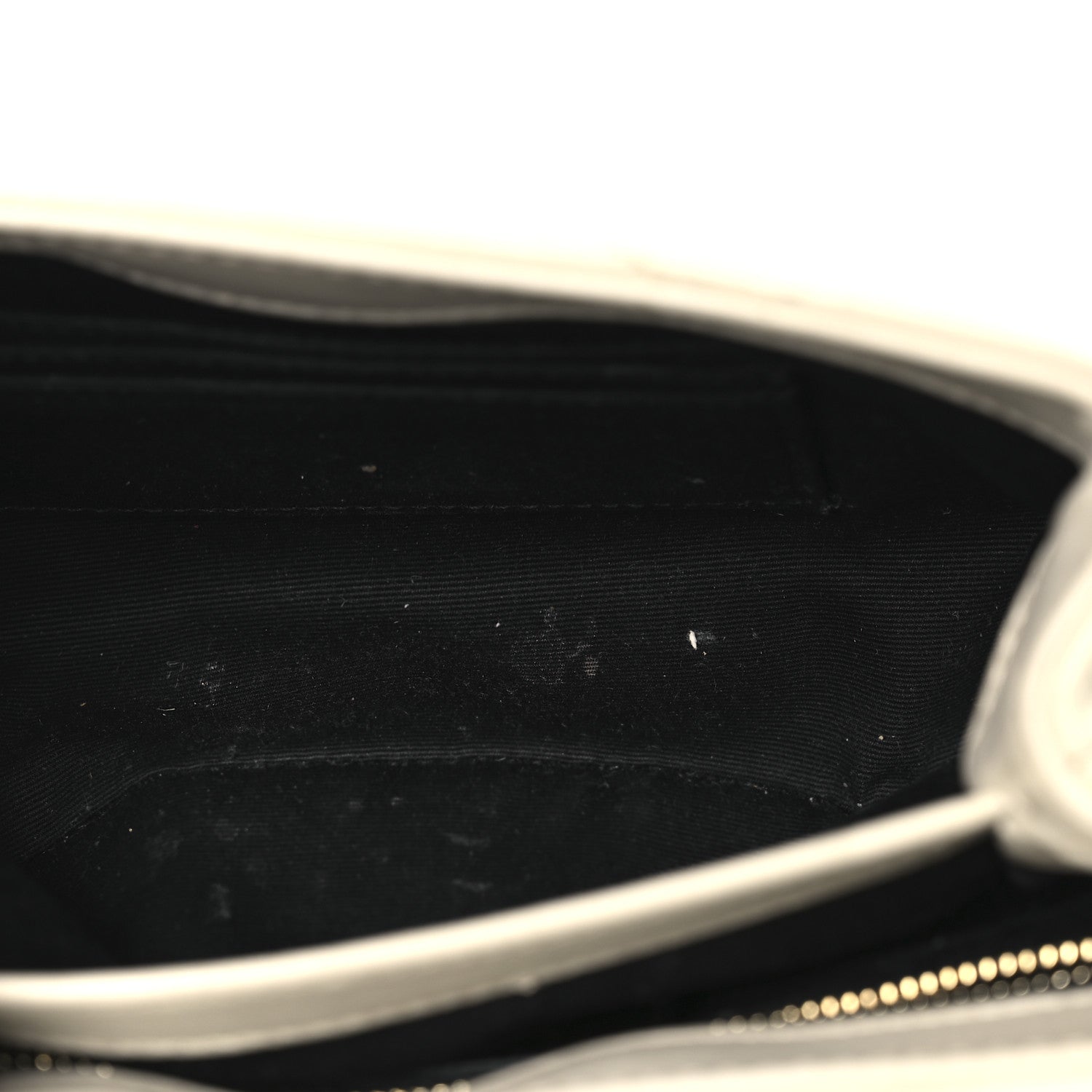 Saint Laurent Calfskin Y Quilted Monogram Toy Loulou Crossbody Bag Crema Soft 5 of 14