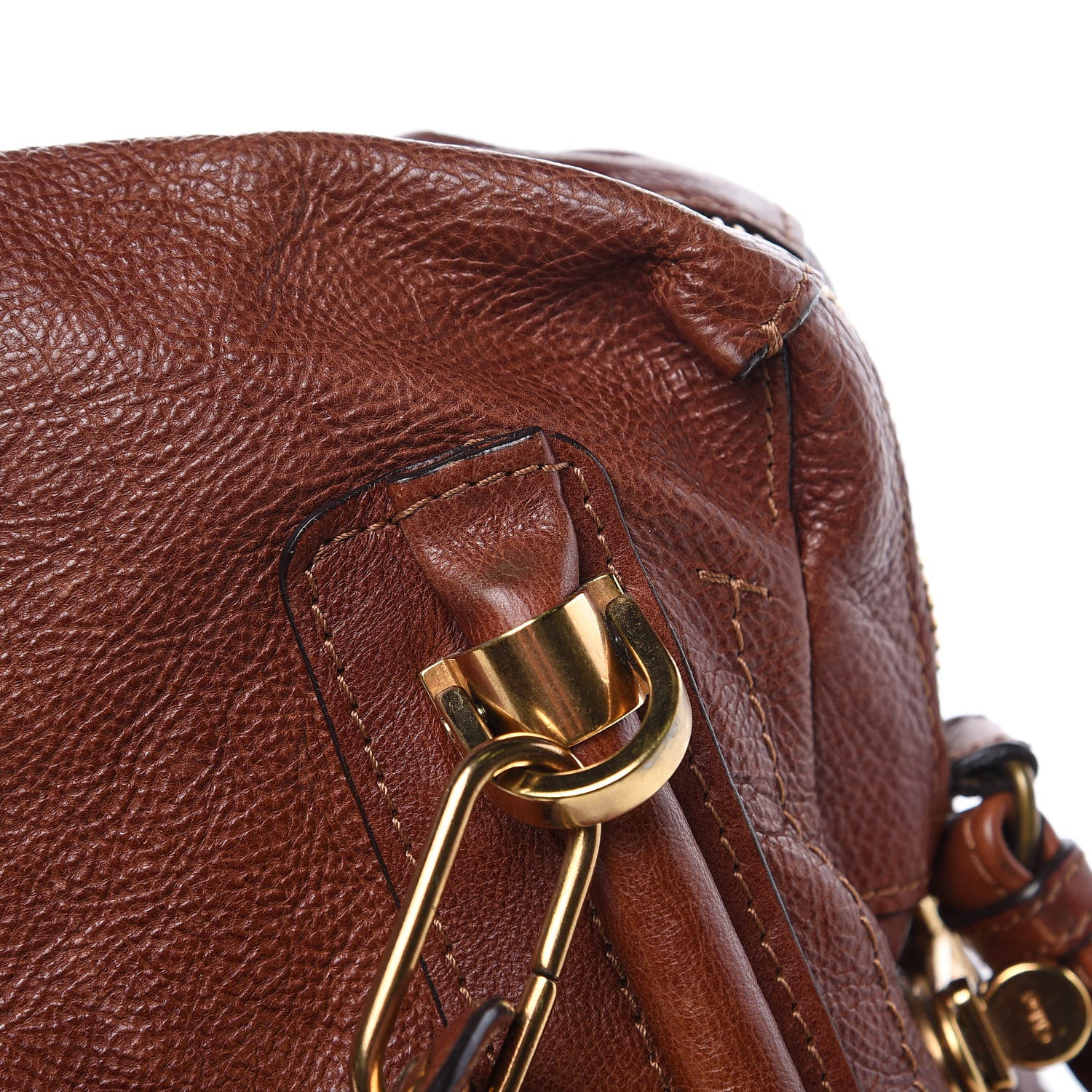 Chloe Calfskin Large Paraty Brown 16 of 19