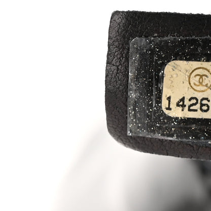 Chanel Patent Camellia Shoulder Bag Black 7 of 18