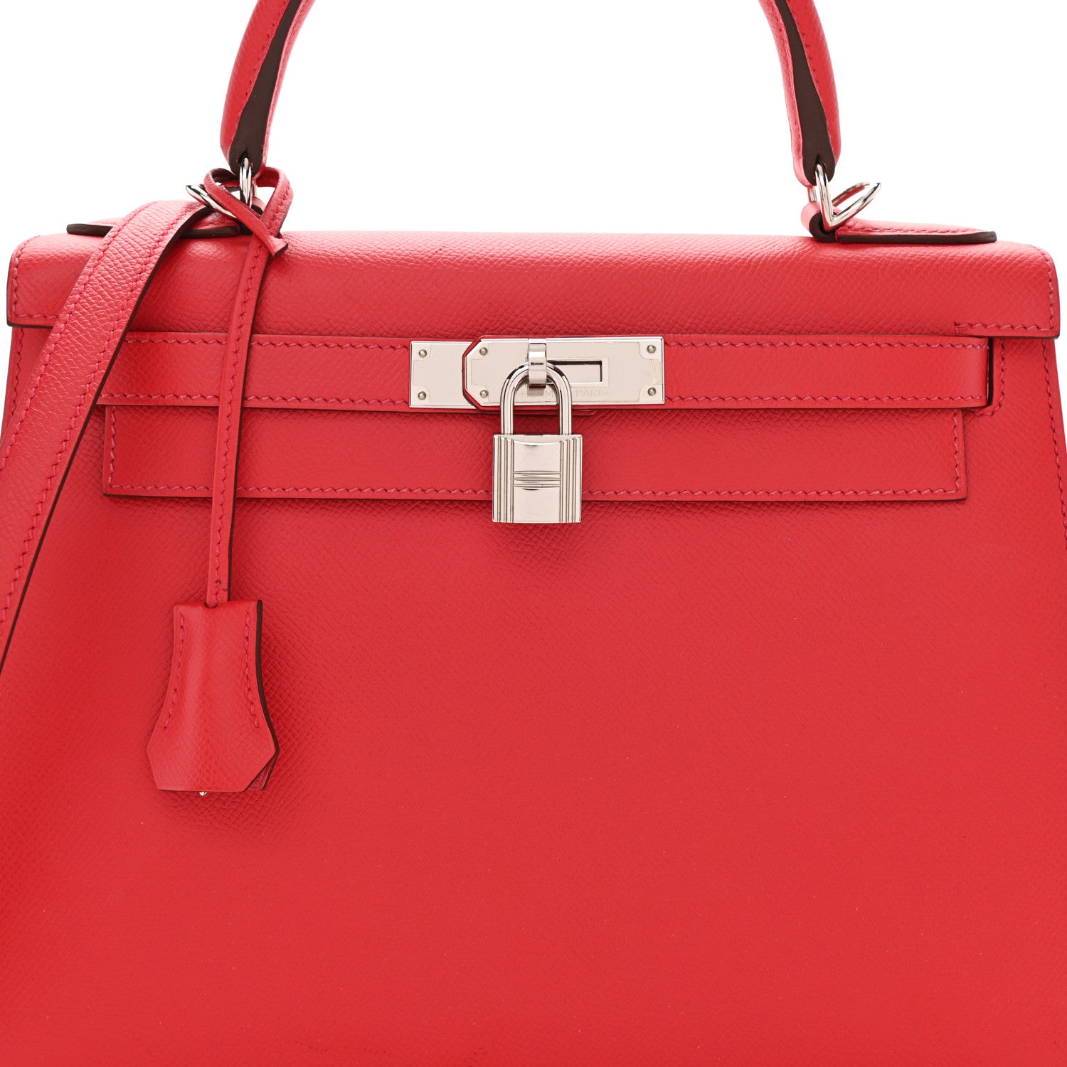 Hermes Epsom Kelly Sellier 28 Rouge Casaque 8 of 12