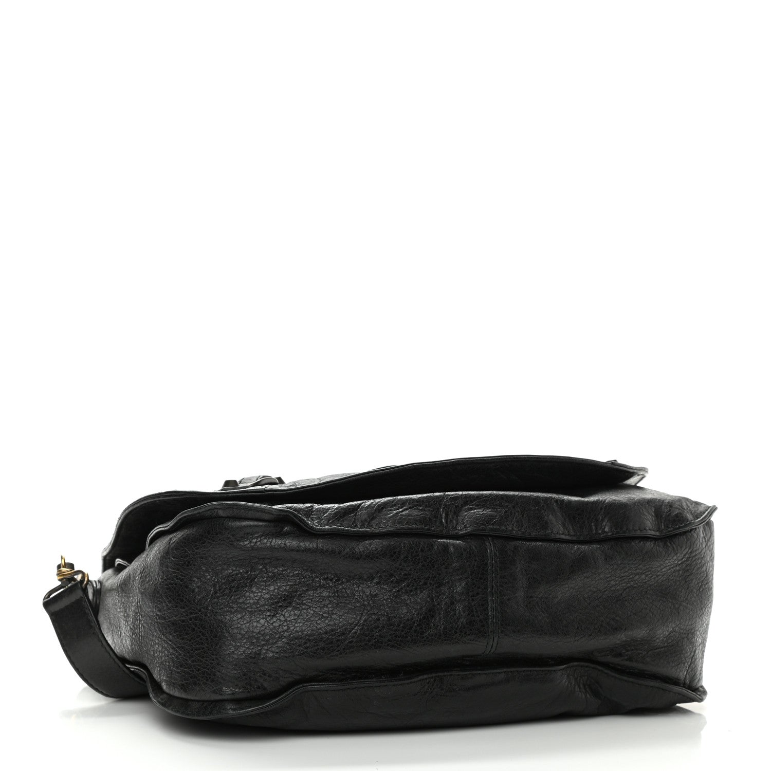 Balenciaga Agneau Classic Hardware Neo Folk Messenger Black 4 of 11