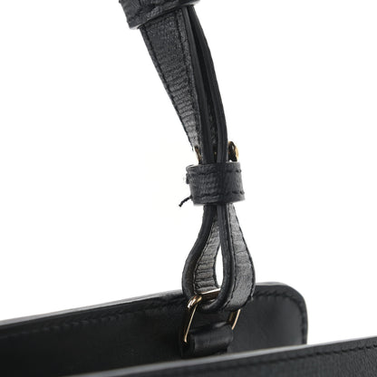 Saint Laurent Textured Calfskin Small Classic Y Cabas Black 13 of 13