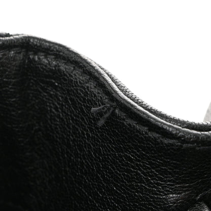 Saint Laurent Sheepskin Matelasse Chevron Monogram Large College Satchel Black 11 of 11