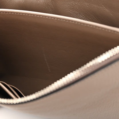 Balenciaga Grained Calfskin Neo Classic Aged Silver Multipouch Mink Grey 12 of 14