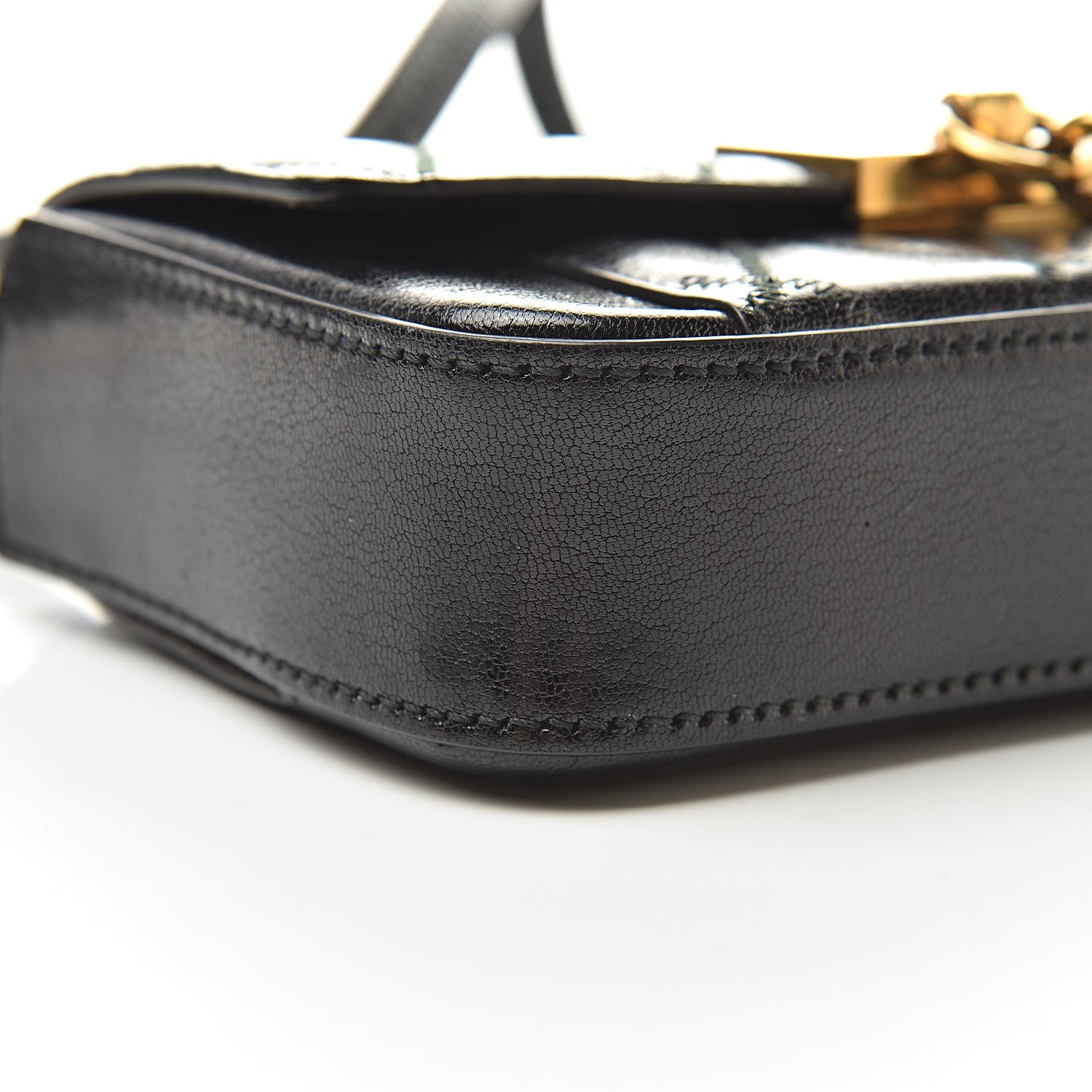 Givenchy Goatskin Quilted GV3 Mini Pocket Convertible Bag Black 8 of 10