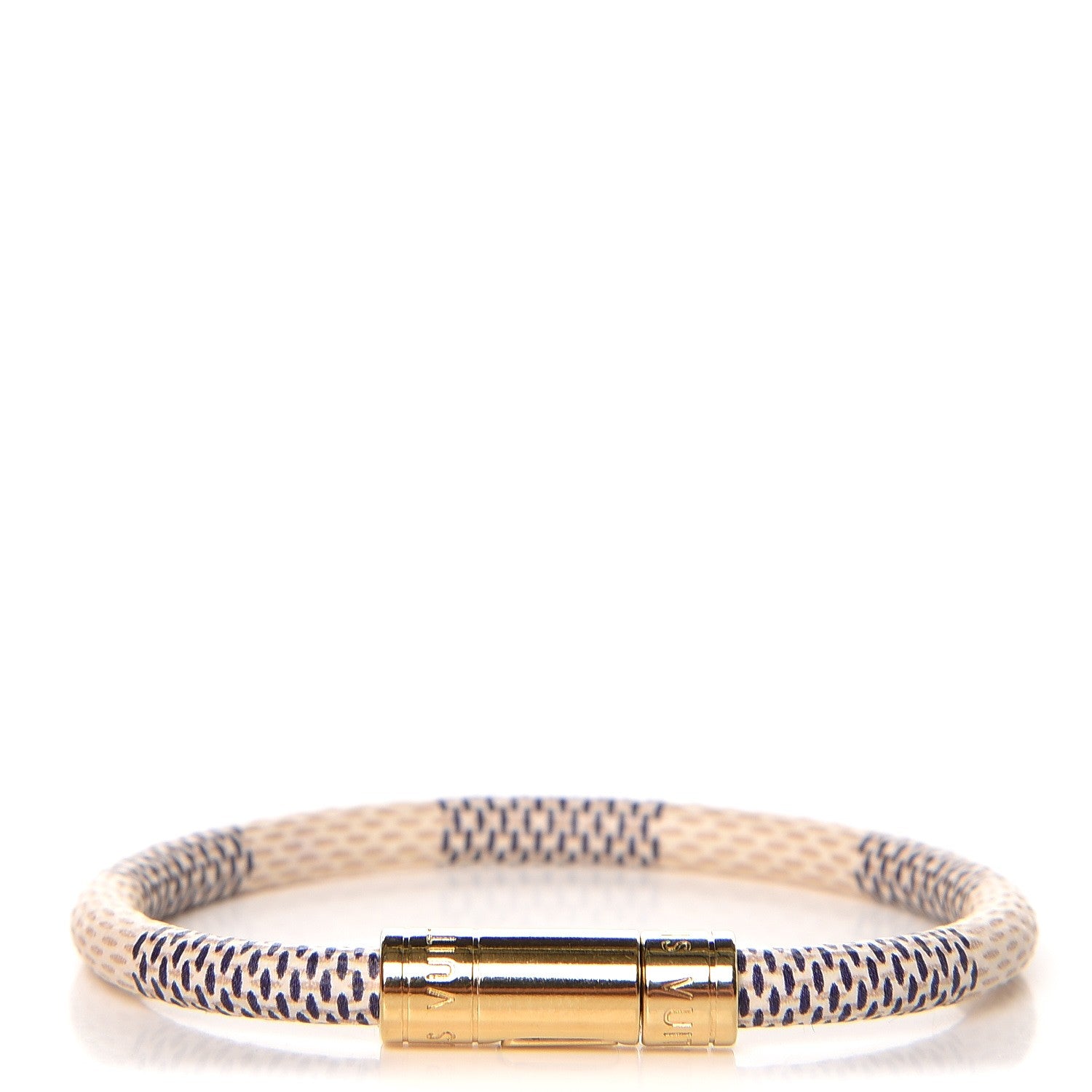 Louis Vuitton Damier Azur Keep It Bracelet 17 1 of 4