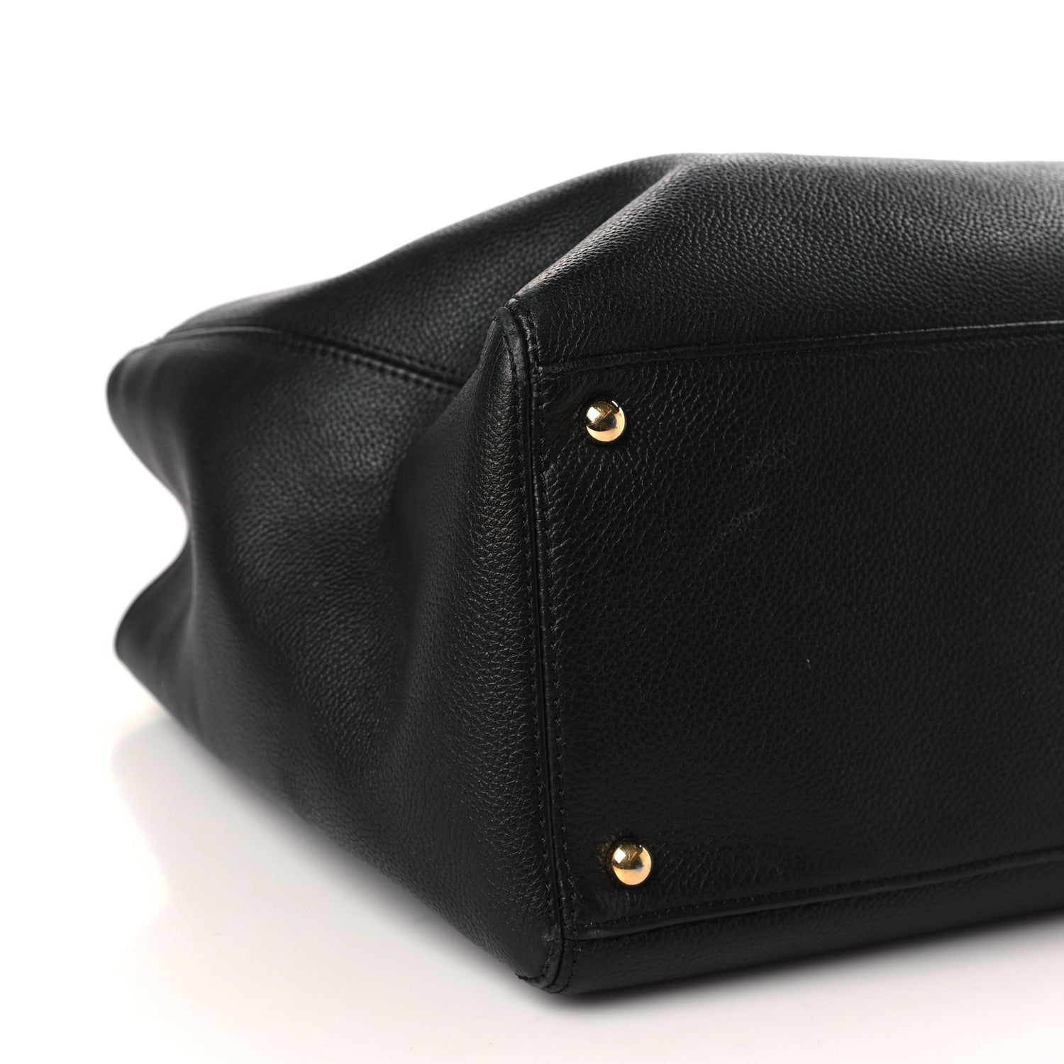 Chanel Calfskin Cerf Executive Shopper Tote Black 9 of 10