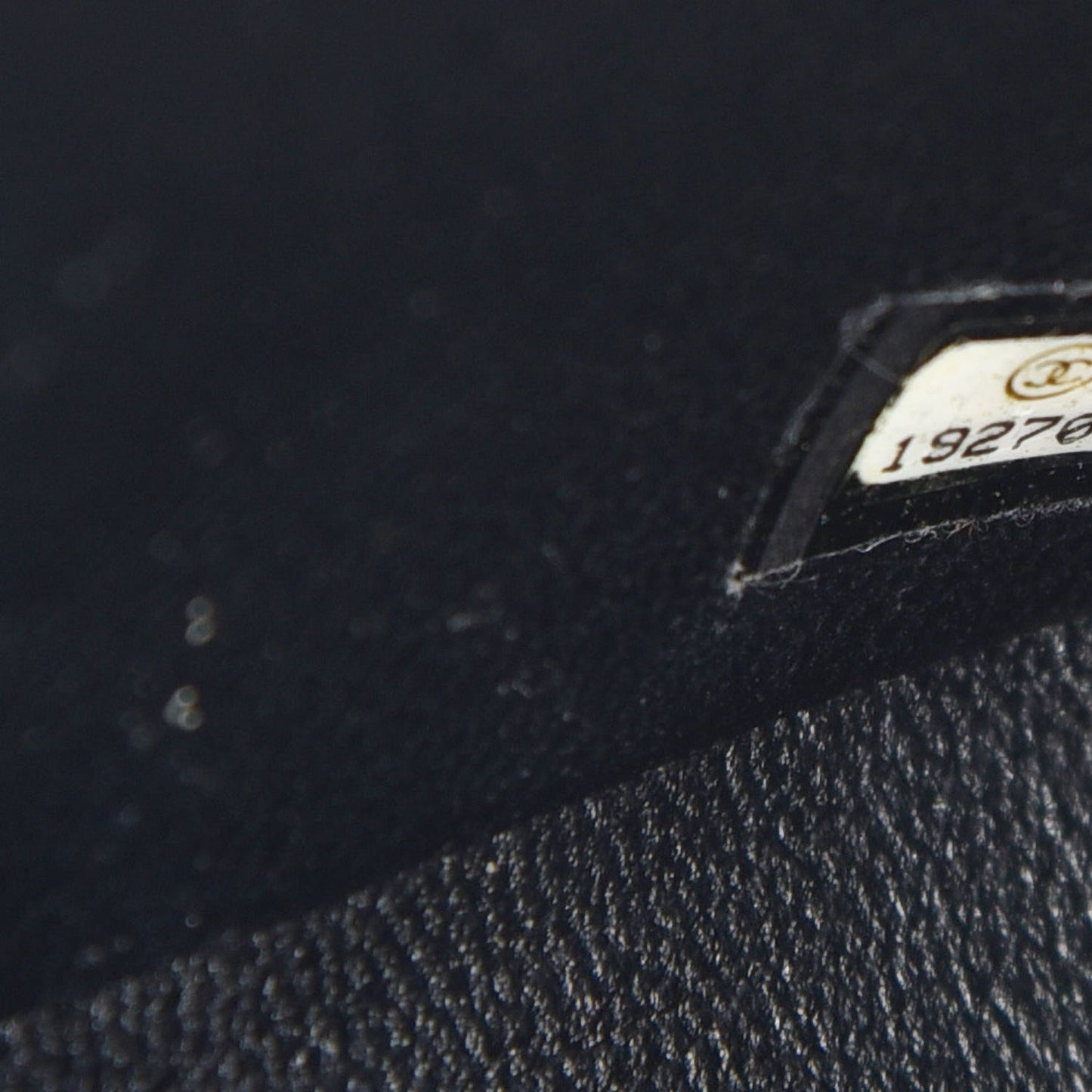 Lambskin Quilted Mini Rectangular Flap Black