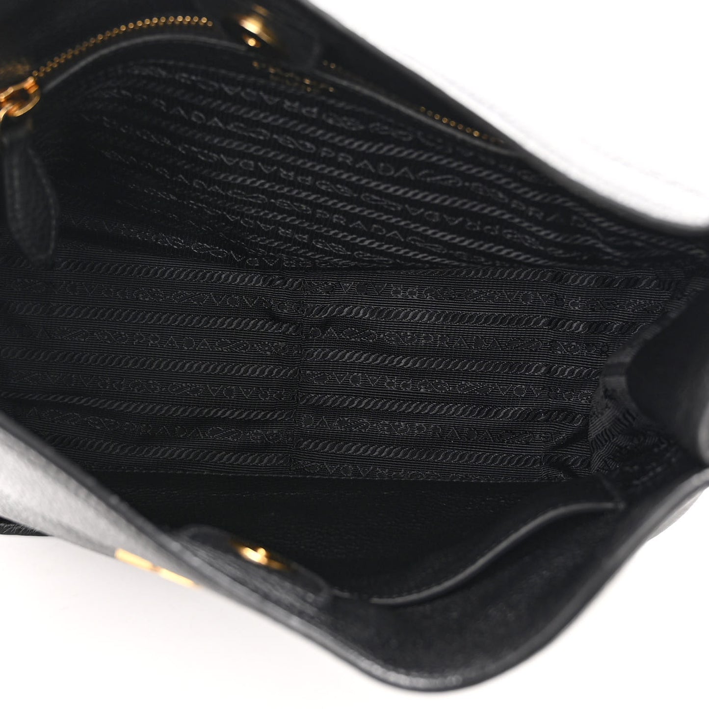 Vitello Daino Soft Zippered Messenger Hobo Black