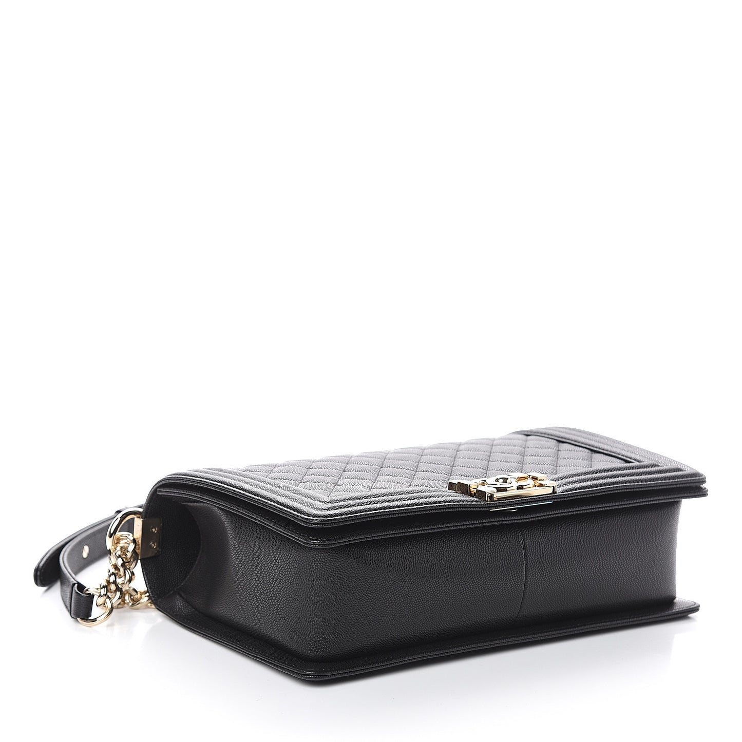 Caviar Quilted New Medium Boy Flap Black
