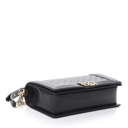 Chanel Caviar Quilted New Medium Boy Flap Black 3 of 8