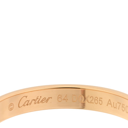 Cartier 18K Yellow Gold 3.5mm 1895 Wedding Band Ring 64 10.75 4 of 5