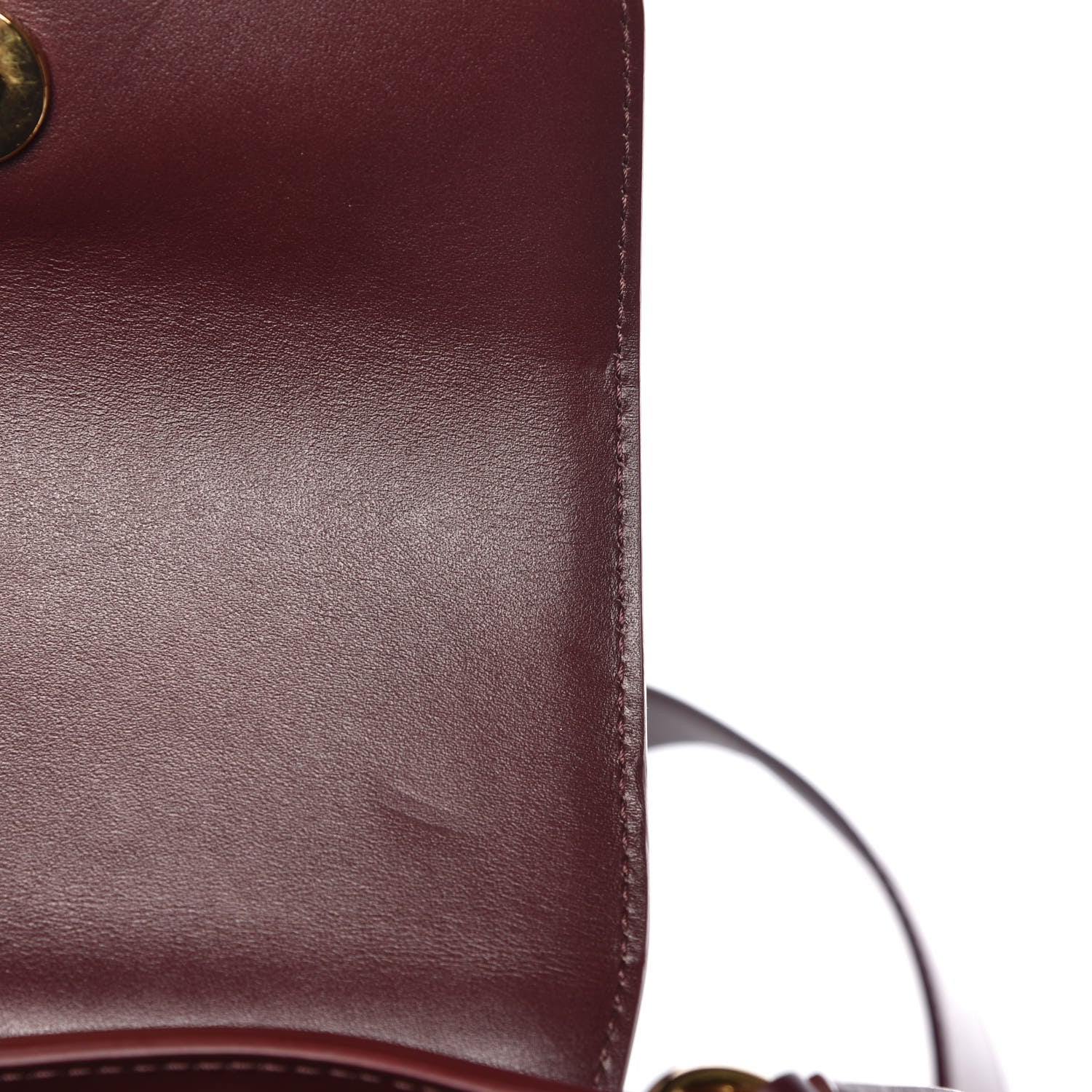 Chloe Calfskin Small Tess Bag Burnt Brown 10 of 12