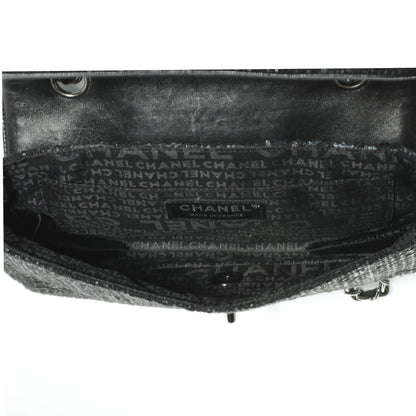 Chanel Tweed Swarovski Crystal Small Flap Black 5 of 7